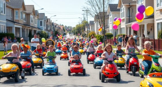 neighborhood ride on parade