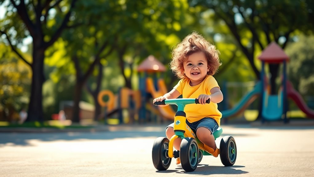 optimal toddler ride time