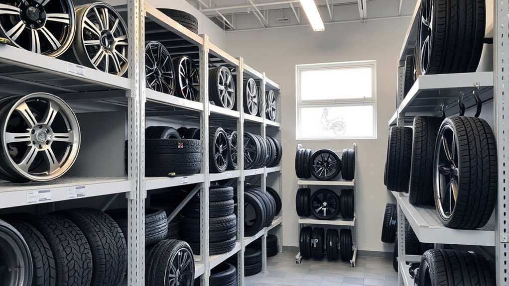 organized wheel storage solutions