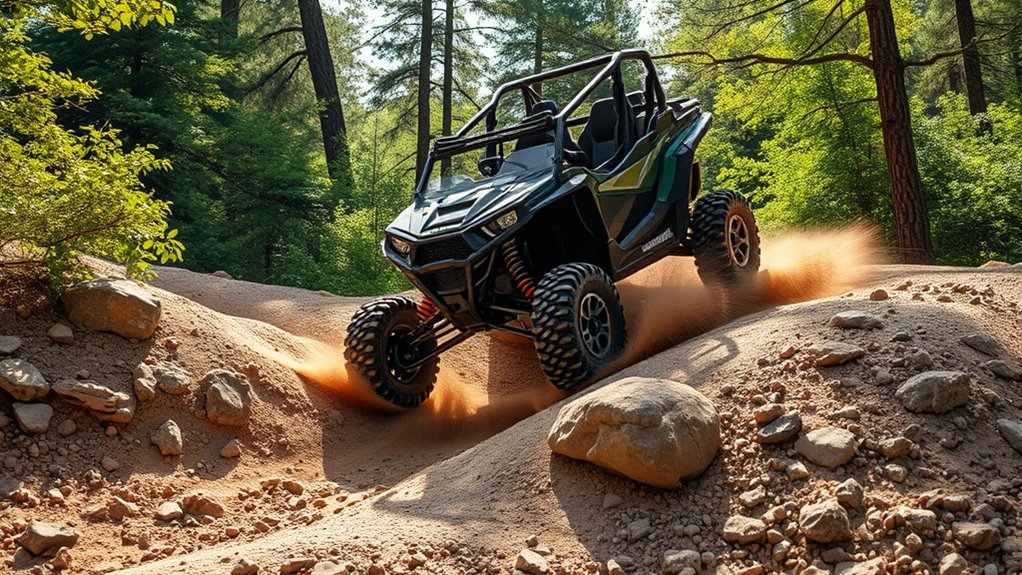 powerful off road ride on