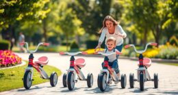 premium push tricycles