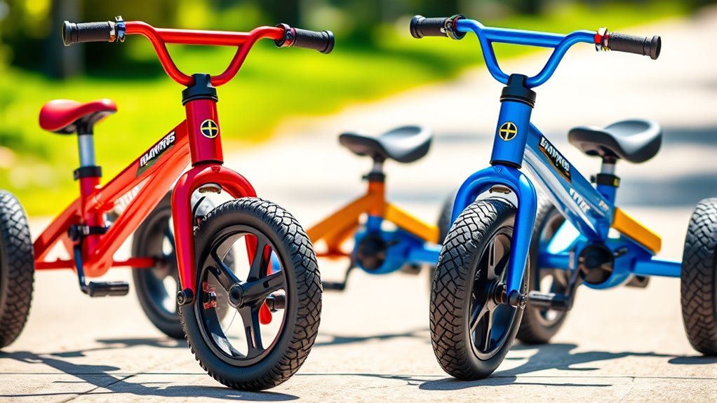 premium toddler trikes with suspension