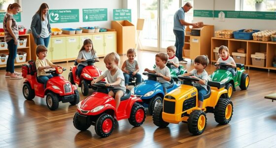 responsible ride on toy sharing