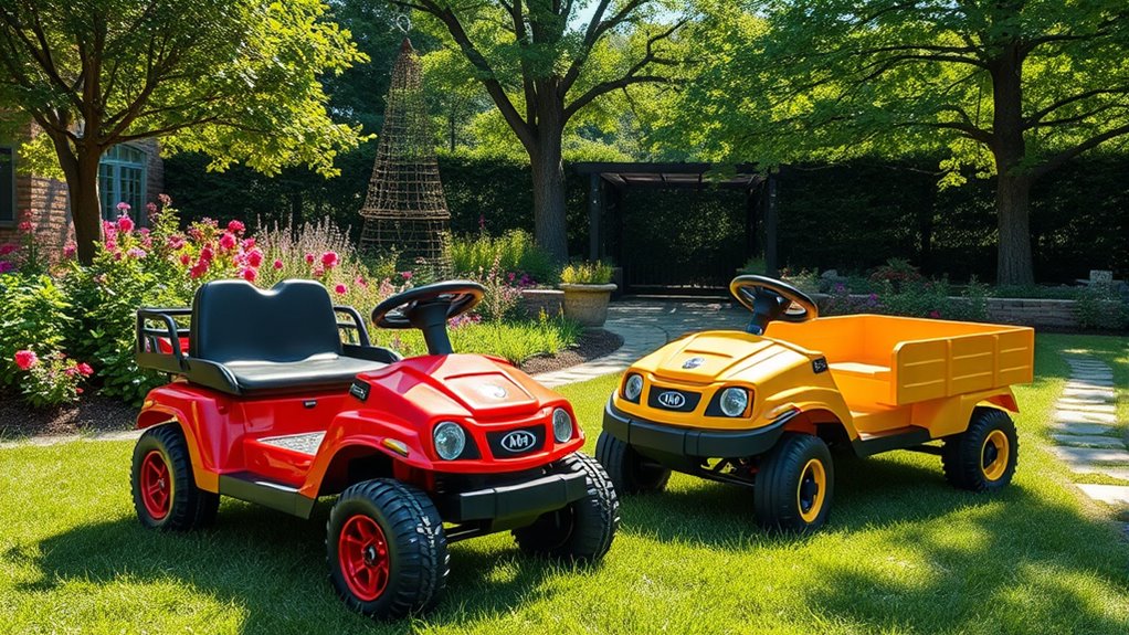 ride on carts for gardening