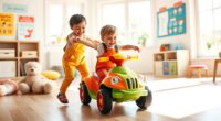 ride on toys enhance motor skills