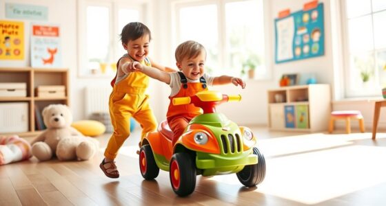 ride on toys enhance motor skills