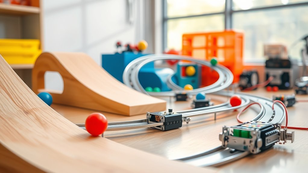 science ramps and tracks