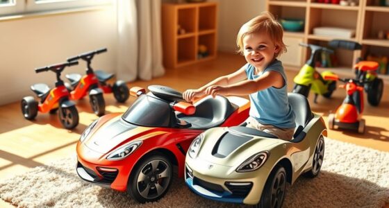selecting toddler ride on vehicles