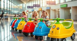 toddler ride on baggage carts