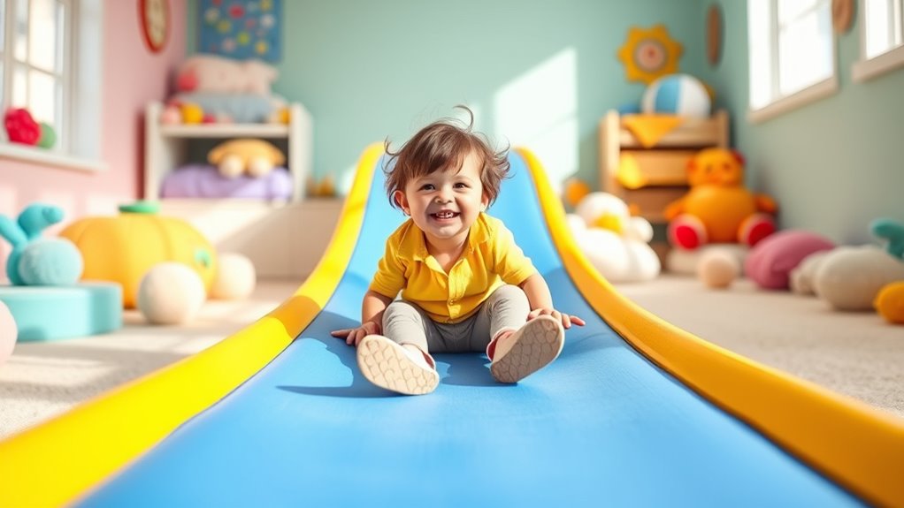 toddler safe foam coaster ramps