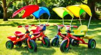 toddler trikes with canopies