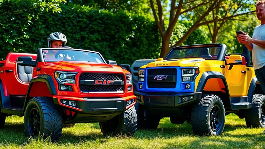 top 24v kids ride on trucks