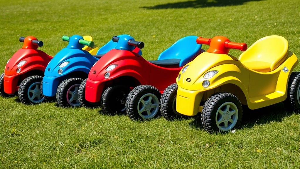 top eva rubber tire ride ons