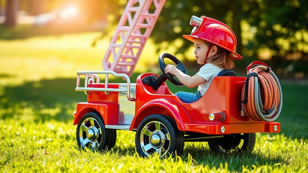 top fire truck playsets