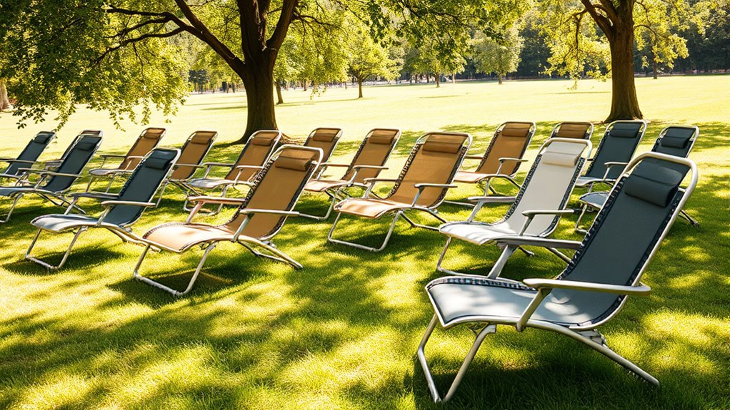 top foldable lounge chairs