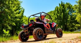 top kids 2 seater utvs