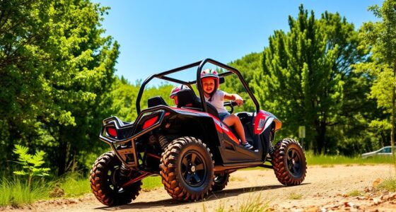 top kids 2 seater utvs