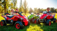 top kids electric quad vehicles