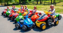 top kids long travel ride ons