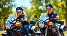 top kids police motorcycle toys