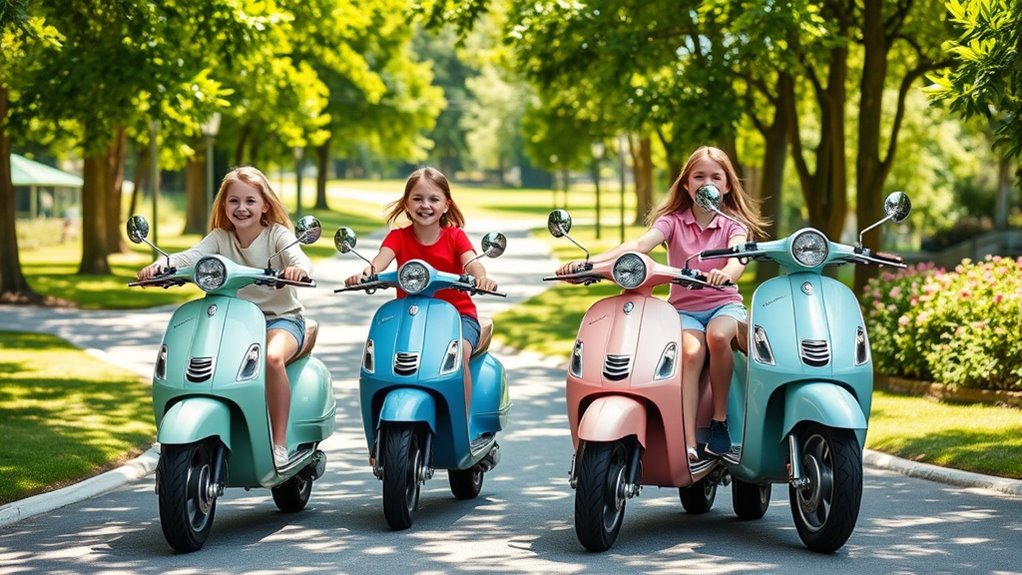 top kids vespa scooters