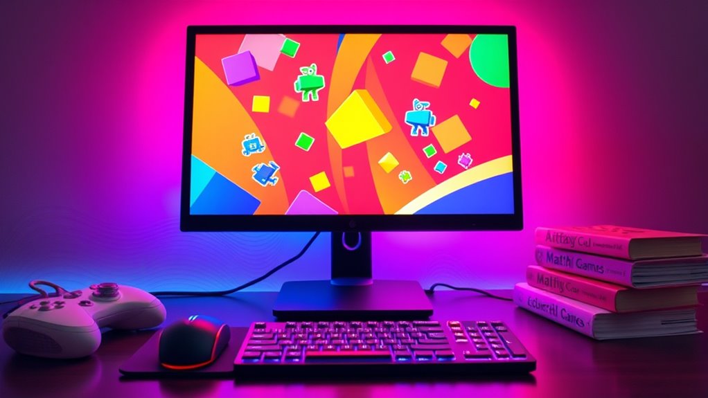 top math games review