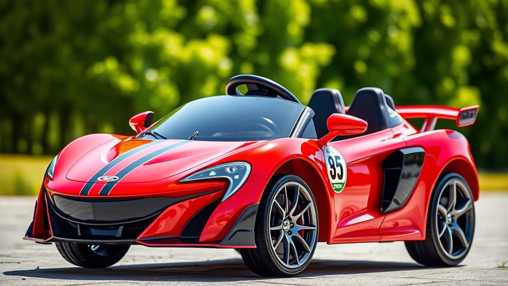 top mclaren kids ride on cars