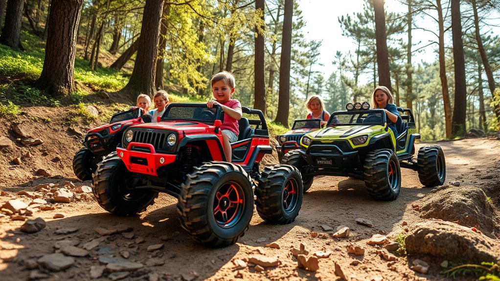 top off road kids vehicles
