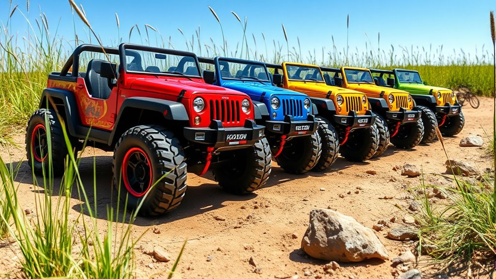 top off road ride on vehicles