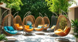 top outdoor egg chairs