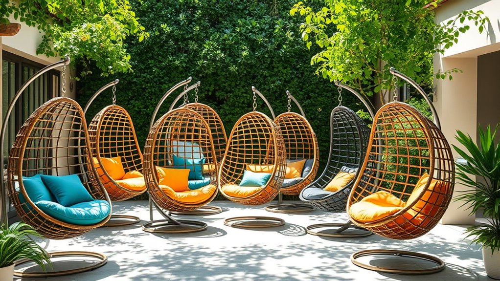 top outdoor egg chairs