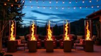top outdoor fire columns
