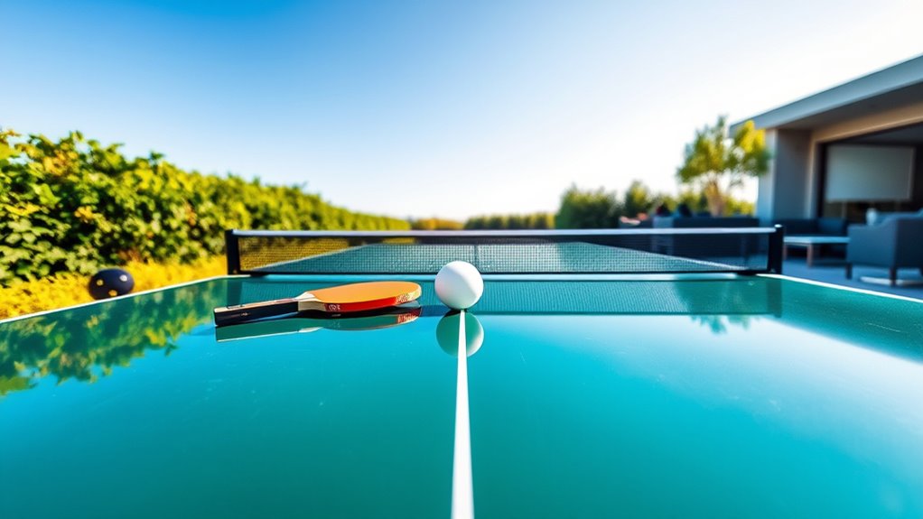 top outdoor ping pong tables
