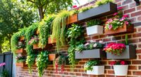 top outdoor wall planters