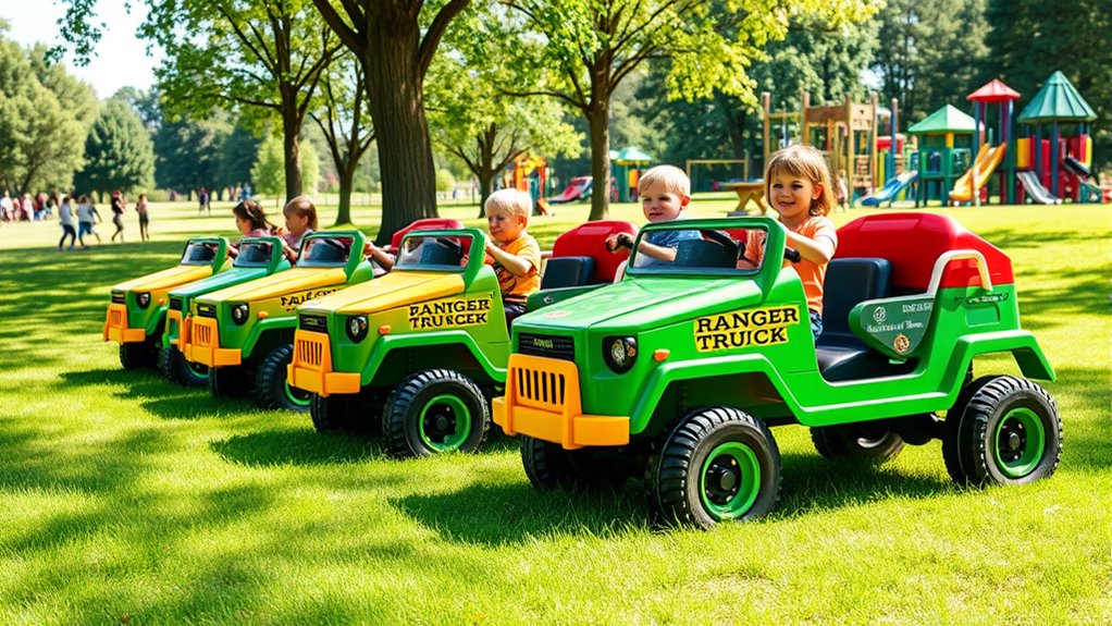 top park ranger ride on trucks