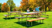 top portable picnic table options