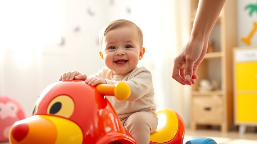 top safe baby ride on toys