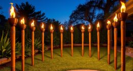 top solar tiki torches