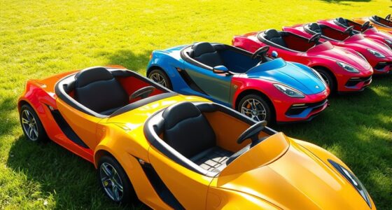 top spacious kid ride on cars