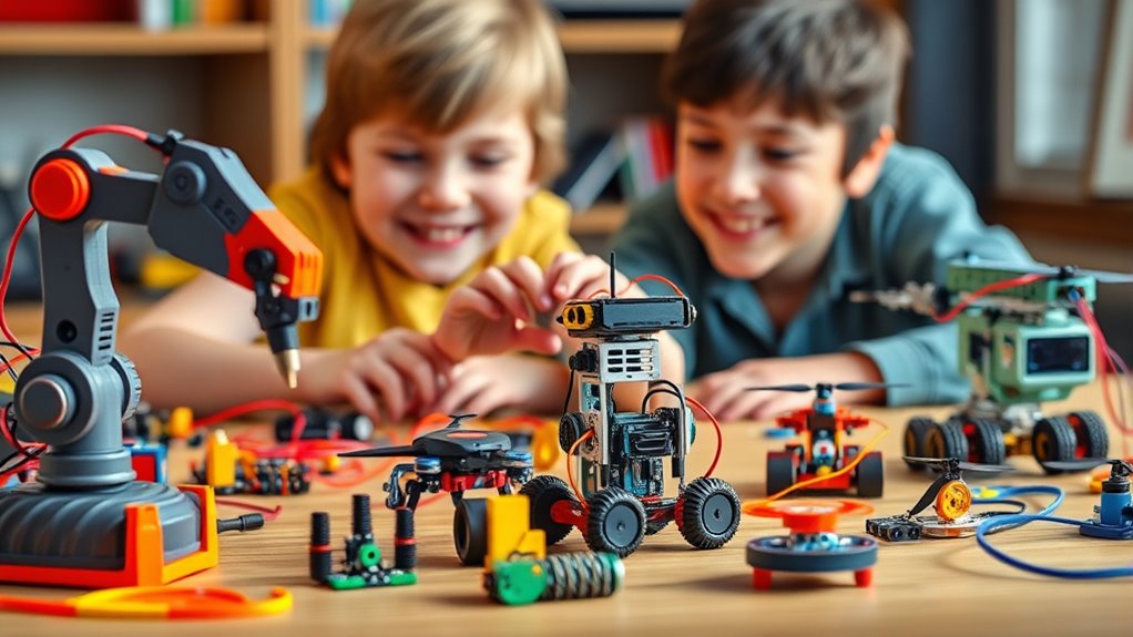 top stem robotics kits
