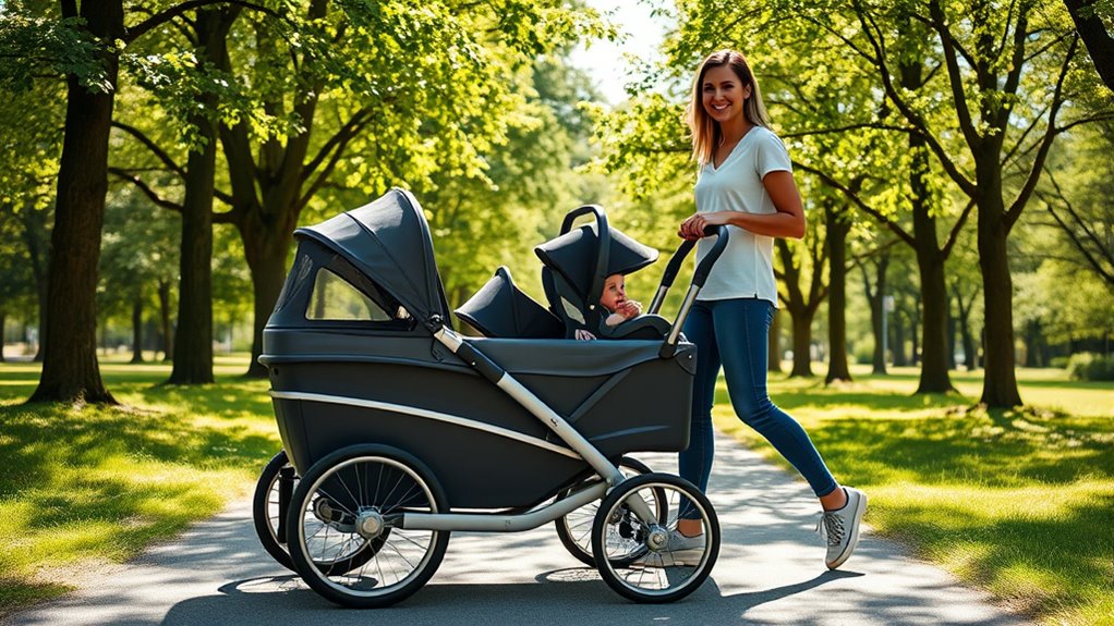 top stroller wagons with adapters