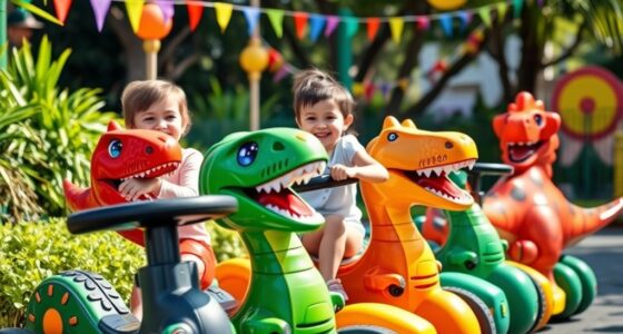 top toddler dinosaur ride options