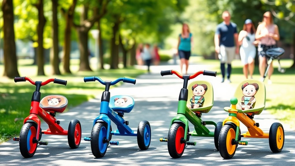 top toddler folding trikes