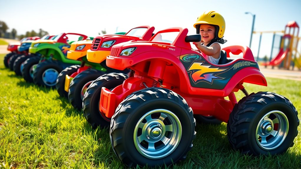 top toddler monster truck rides