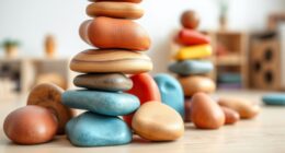 top wooden stackable rock toys