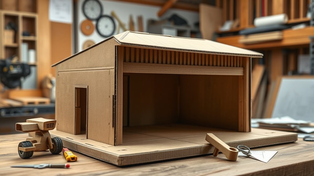 use cardboard to visualize