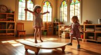 waldorf movement balance activities