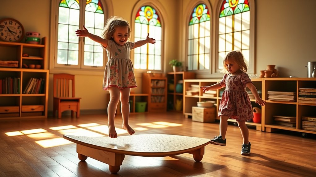 waldorf movement balance activities