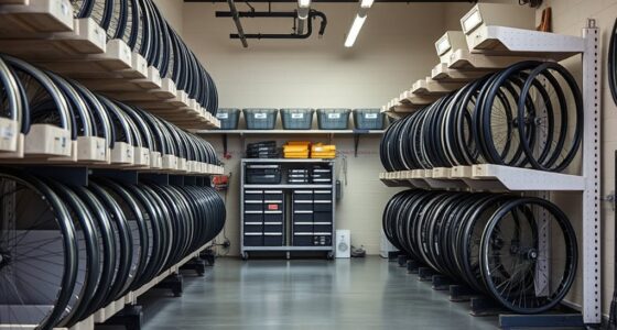 wheel storage organization system