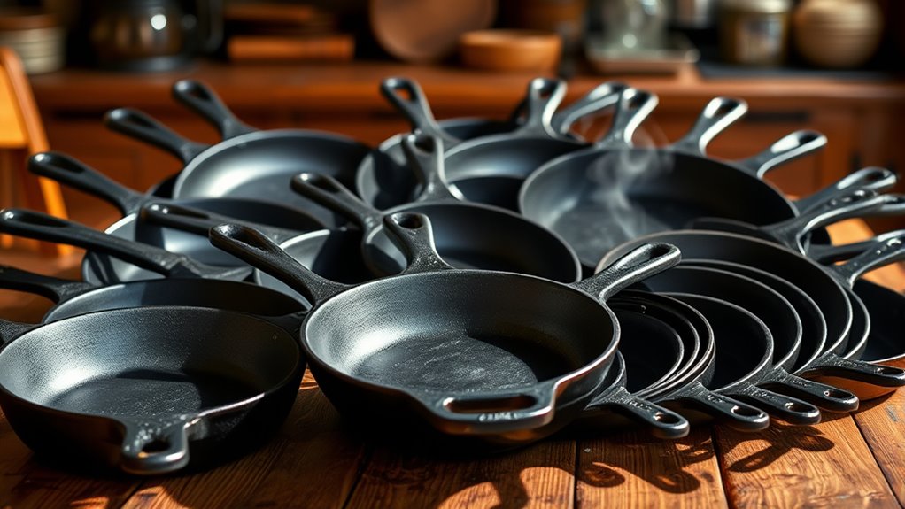 affordable durable cast iron skillets